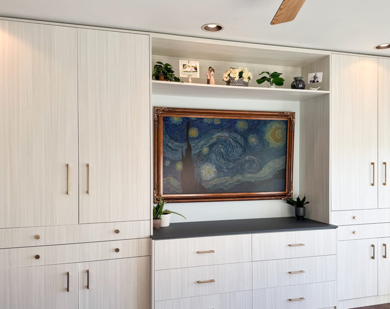 built-in bedroom cabinets